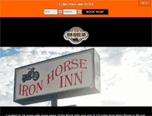 Tablet Screenshot of ironhorseinnsturgis.com